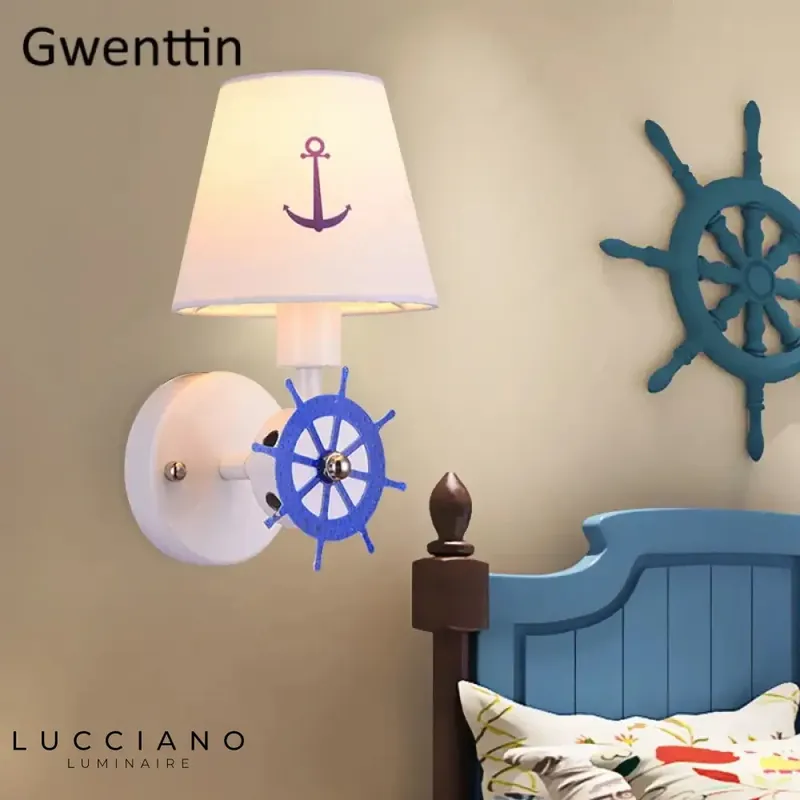 Applique murale bateau pirate chambre jeune marin