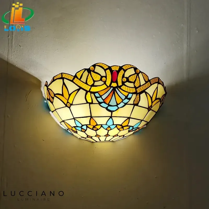 Applique murale élégante luminosité vintage.