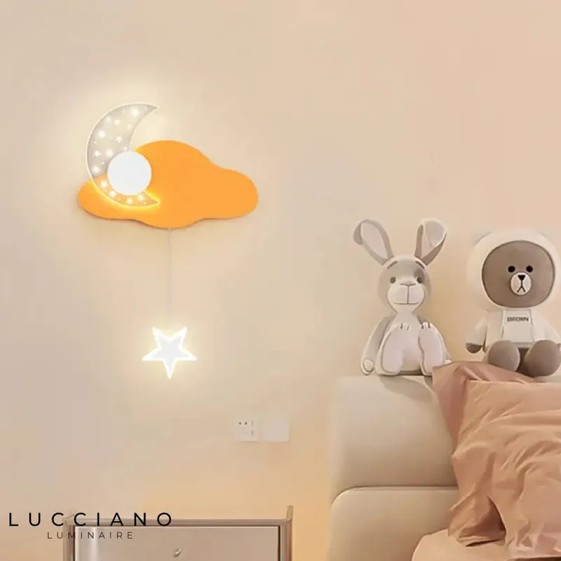 applique murale céleste pour rêves d'enfant