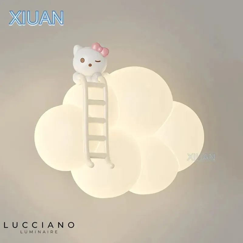 Applique murale nuage lumineux doux chambre