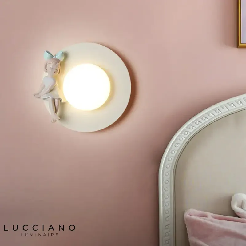 Applique murale princesse royal chic circulaire.