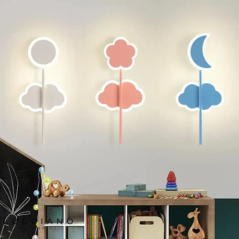 Applique murale lumineuse design pour petits.