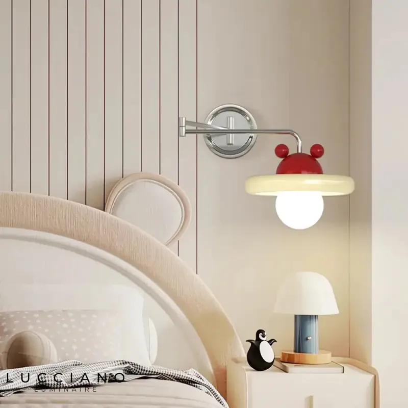 Applique murale pliable design métal articulé