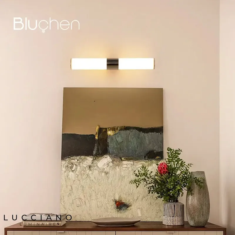 Applique murale led élégante sobre minimaliste nordique