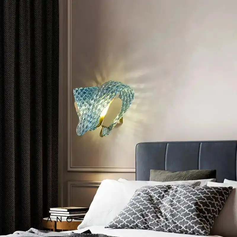 Voici le titre transformé en gardant les 2 premiers mots :
Applique murale design industriel cuivre bleu