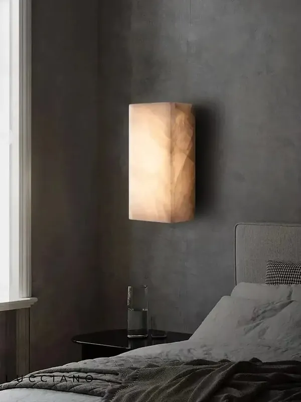 Voici le résultat :
Applique murale en marbre naturel design résistante extérieur