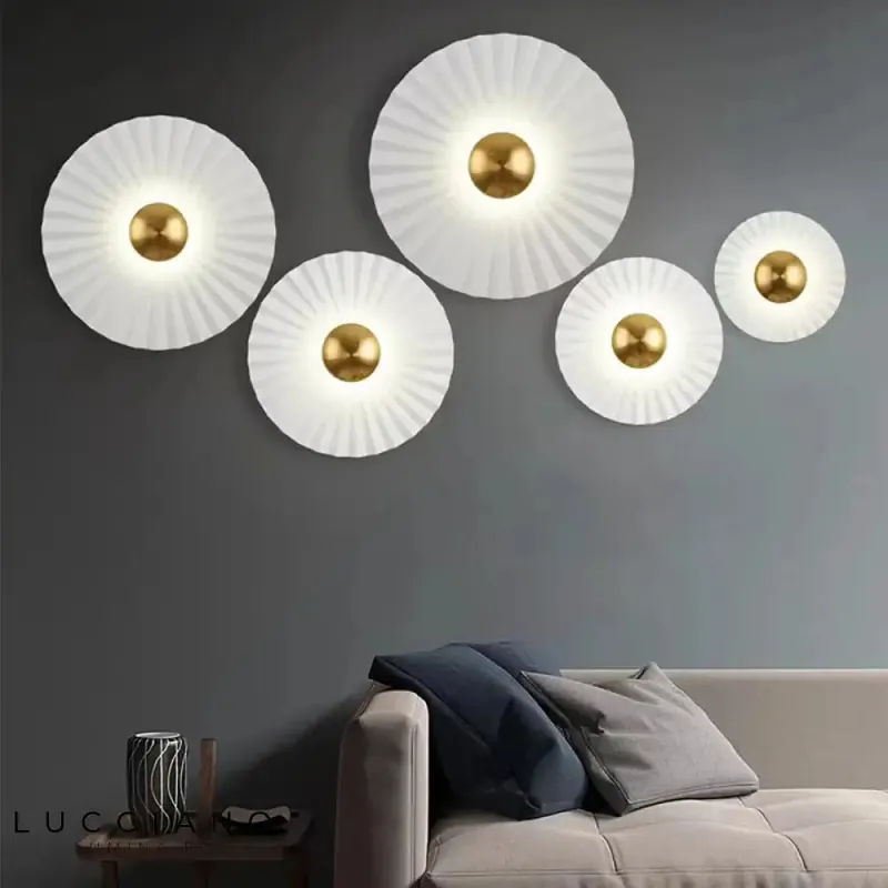 applique murale led élégante design contemporain