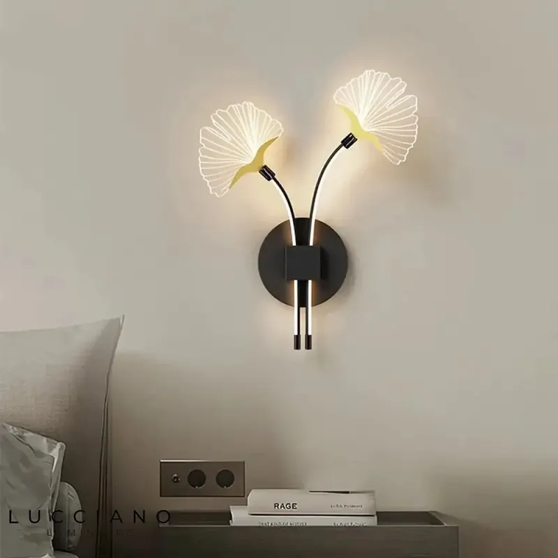 Applique murale led élégante design contemporain