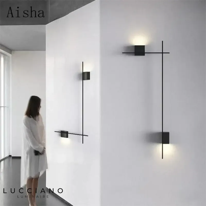 Applique murale moderne élégante design lumière unique