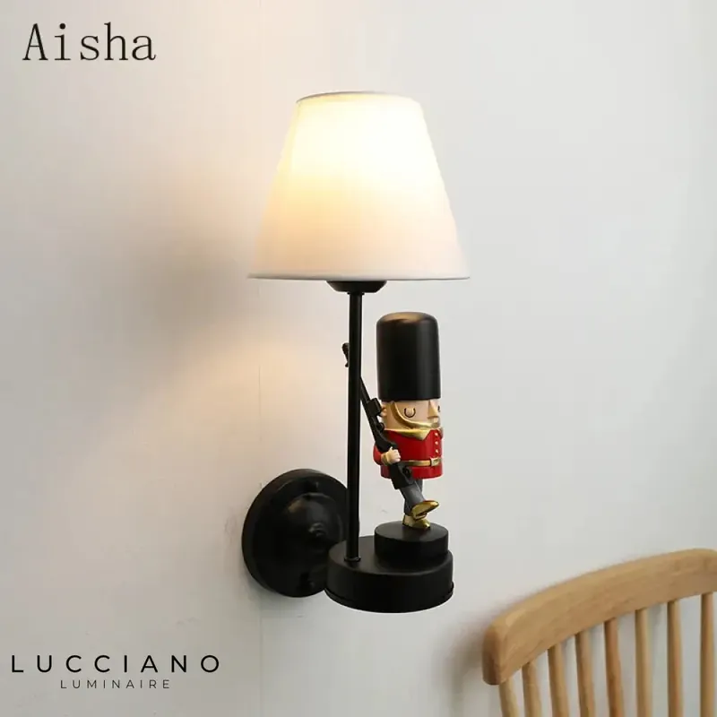 applique murale LED héros chambre garçon