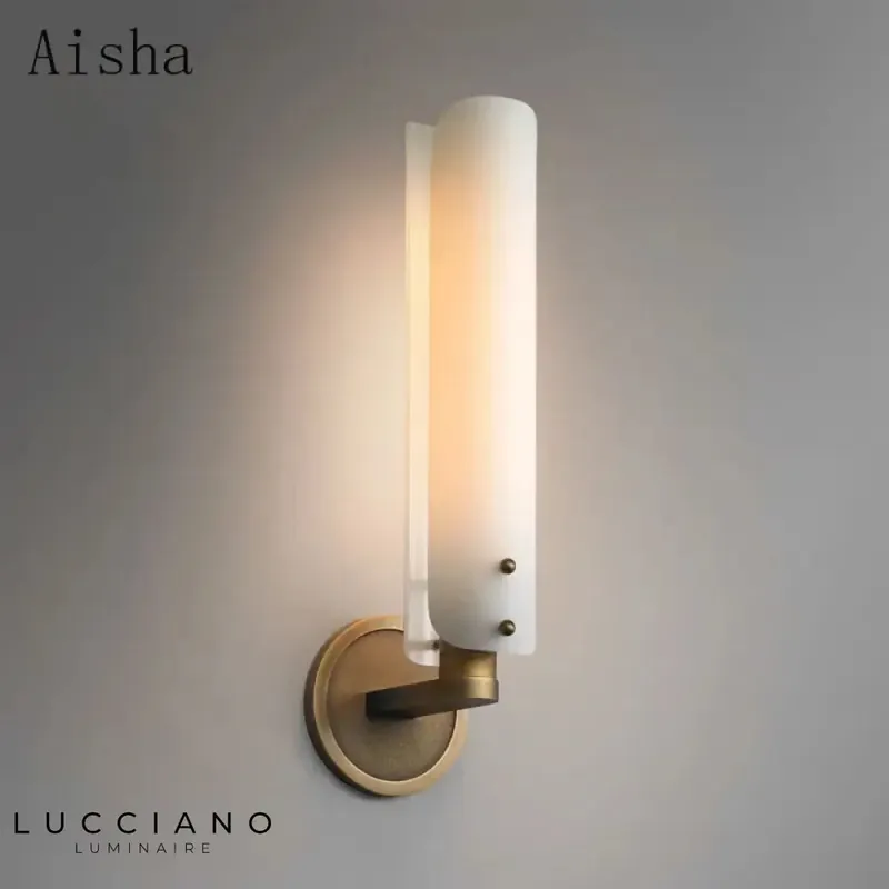 applique murale rétro cuivre vintage élégante luminaire