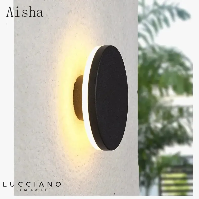 Applique murale LED créative extérieure design.