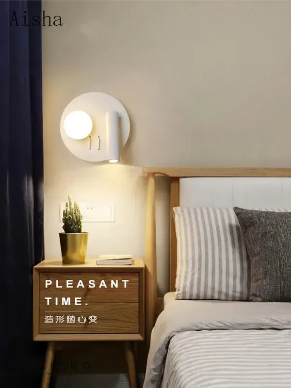 applique murale moderne en aluminium design LED