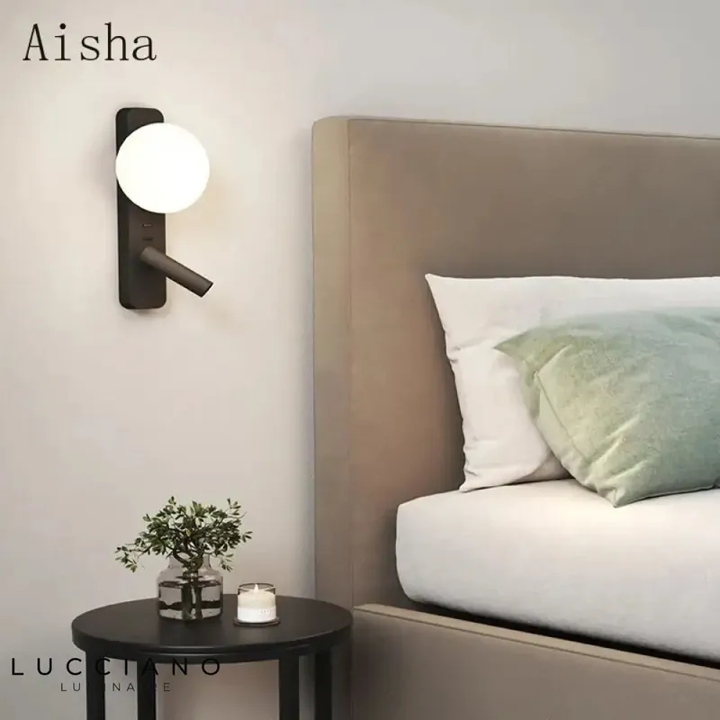 Voici le nouveau titre :
Applique murale nordique lumière design élégant