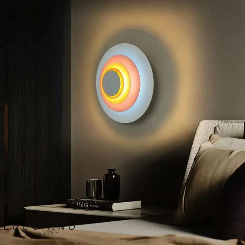 Applique murale scandinave et design minimaliste.