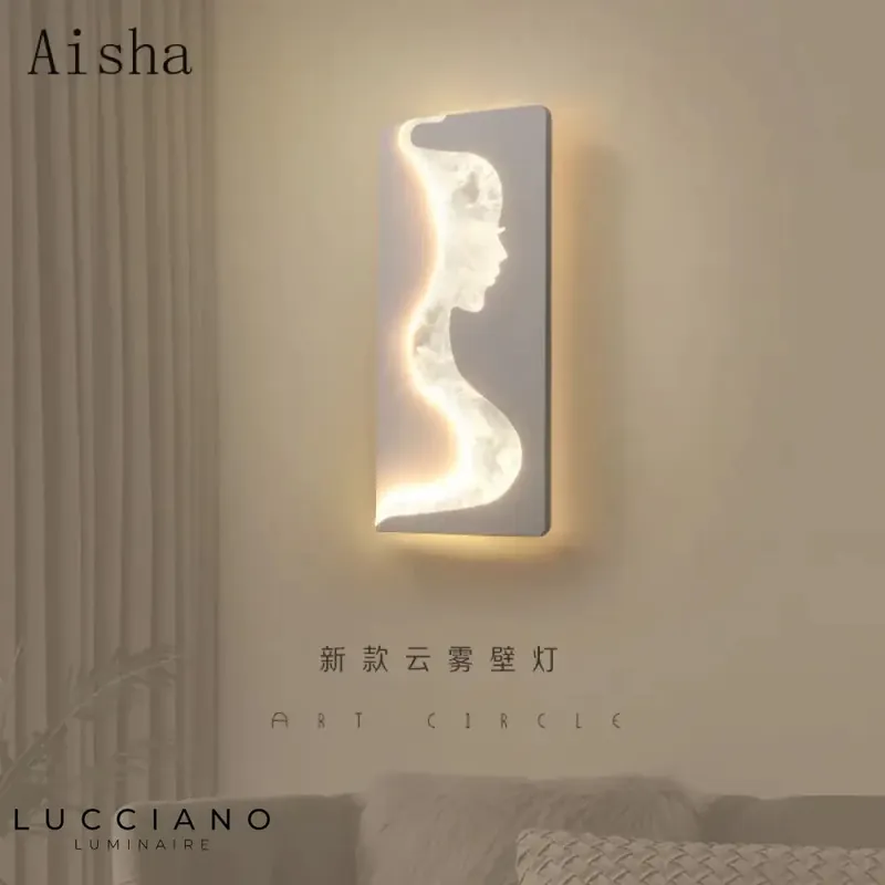 Voici ma proposition :
Applique murale LED nuage déco tendance lumineux