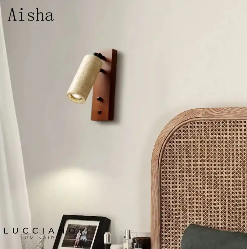 Voici le titre transformé :
Applique murale vintage artisanale naturelle élégante