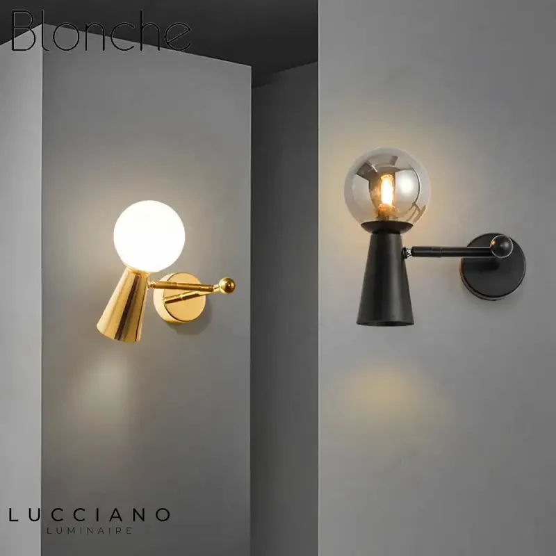 Applique murale fer forgé design lumineux moderne élégant