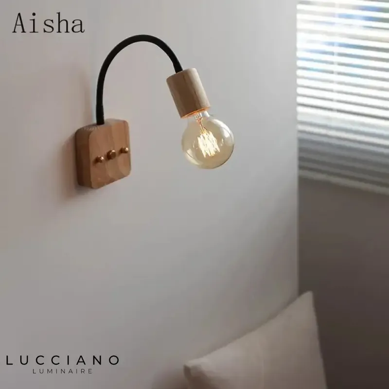 applique murale en bois minimaliste scandinave zen.