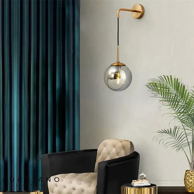 Applique murale nordique design élégant lumineux