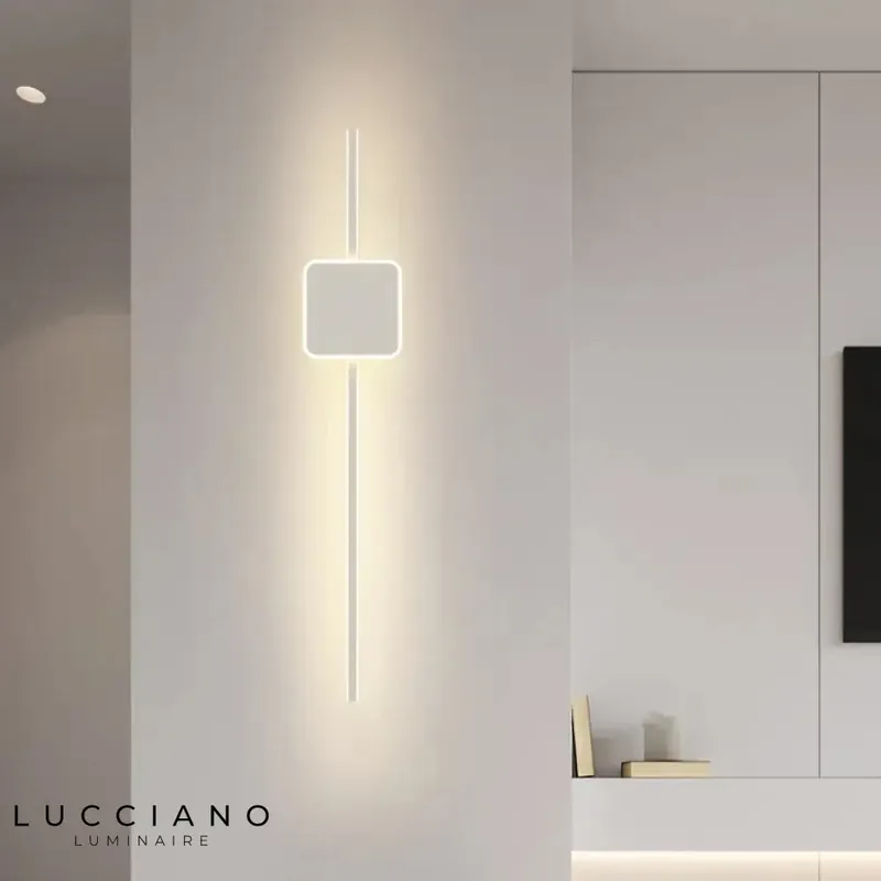 Applique murale LED design contemporain chic.