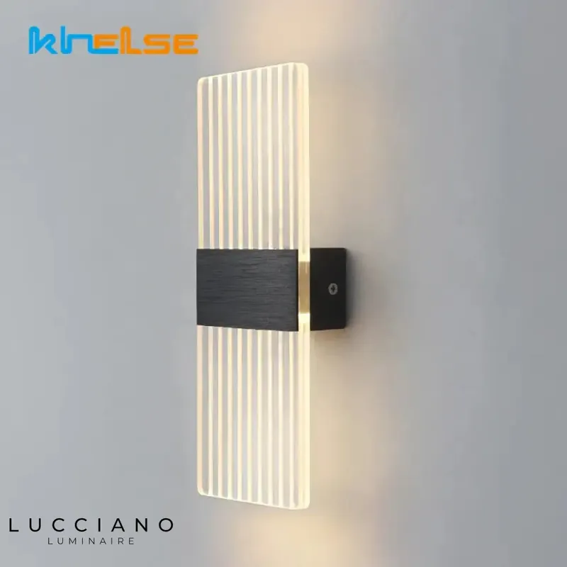 Applique murale led nordique élégante moderne chic.