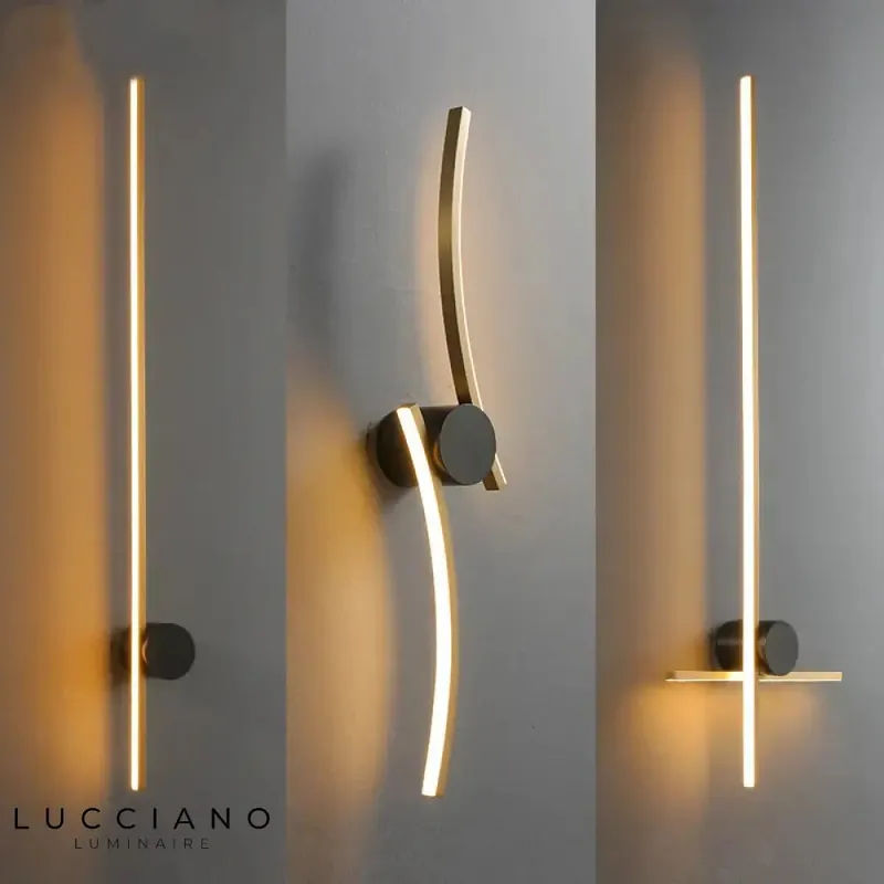 applique murale LED cuivre design chaleureux