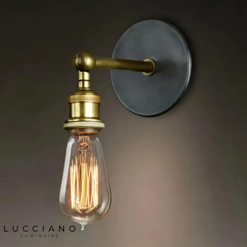 Voici la transformation du titre :
Applique rétro minimaliste design sobre suspension élégante