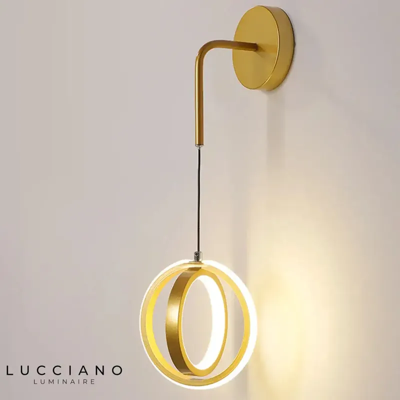 Applique murale LED design épuré contemporain.