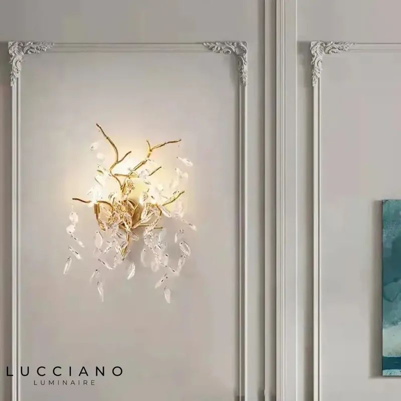 Voici la transformation du titre original :
Applique murale moderne élégante design luxueuse