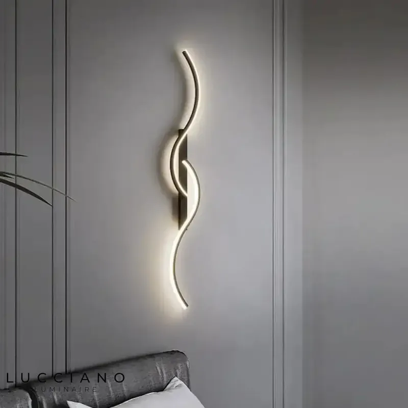 Applique murale led élégante design contemporain.