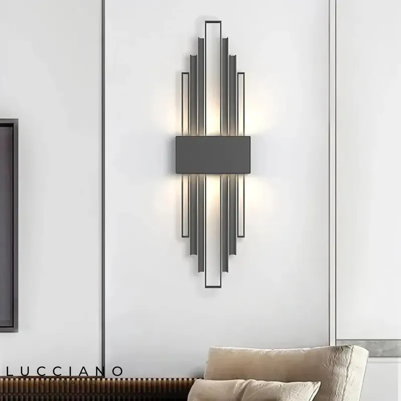applique murale de luxe design lumineux élégant