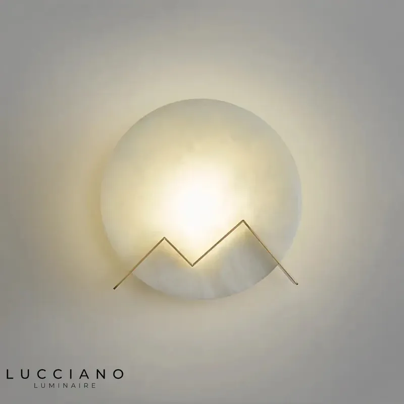 Applique murale LED post-moderne élégante luxueuse